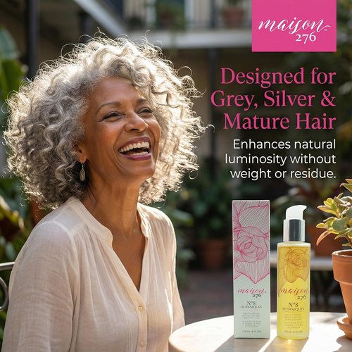 Maison 276 No. 8 Botaniques Moroccan Oil Moisturizer - Multi-Purpose Body, Face & Hair Oil, 4 Fl Oz