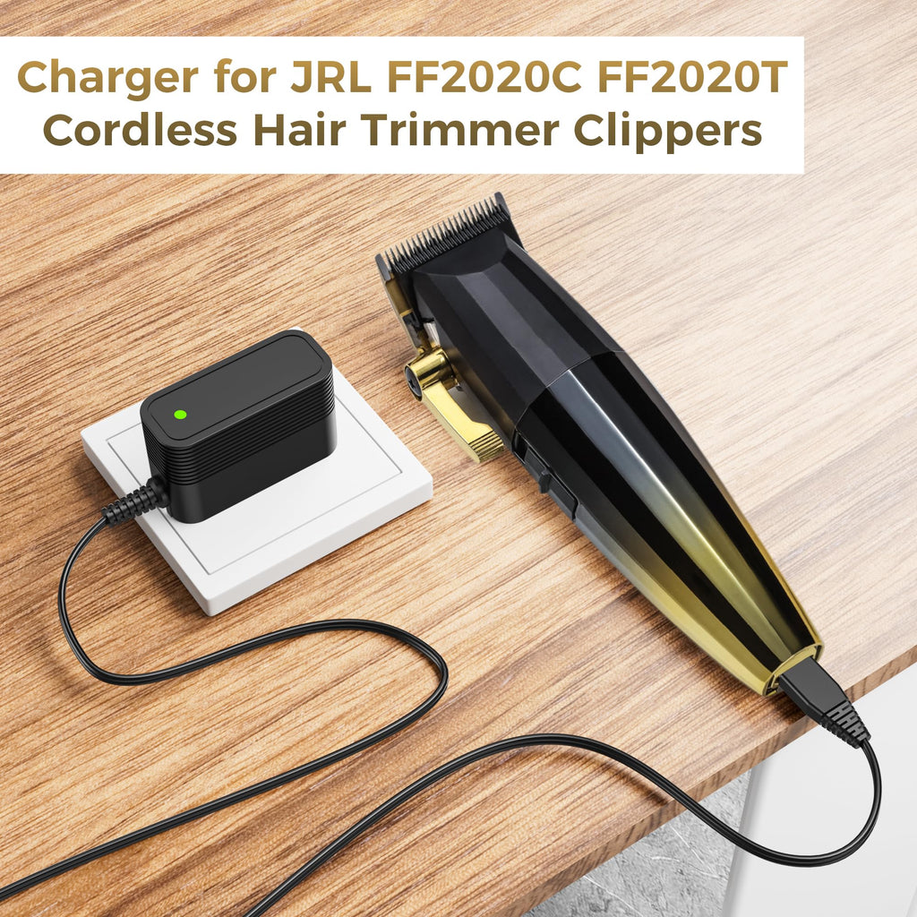 5V Charger for JRL Clipper FF 2020C FF 2020T FF2020C FF2020T FreshFade Professional Cordless Hair Rechargeable Trimmer Clippers KA0601A-0501000CNS Power Cord