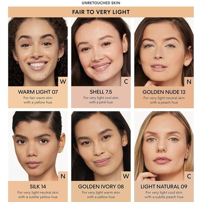 bareMinerals Barepro Liquid Foundation - Full Coverage SPF 20, Breathable Makeup, Natural Matte Finish, 24HR Wear