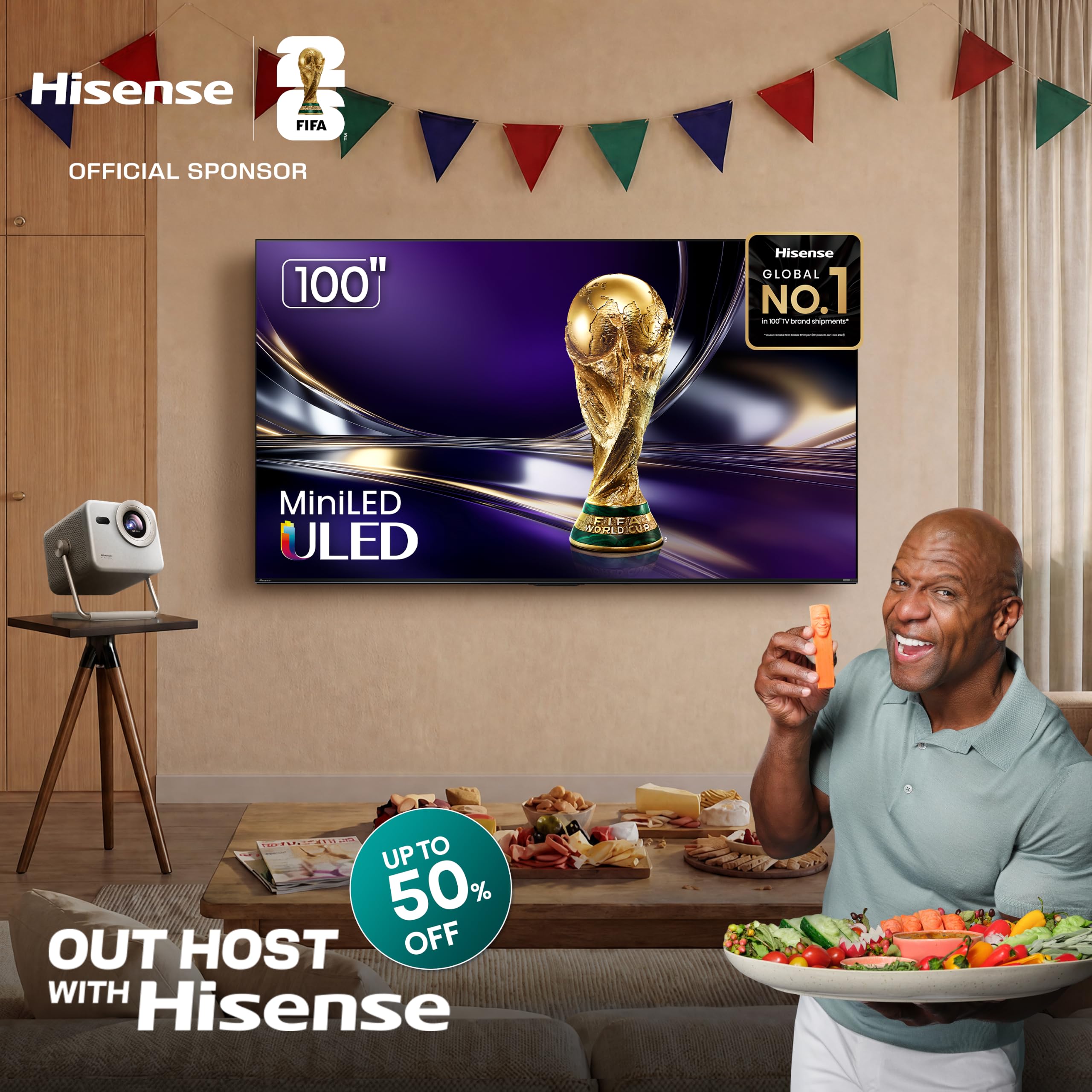 Hisense 75" E7 Cinema Series Hi-QLED Mini-LED 4K UHD Smart Fire TV (75E7SF, 2026 NEW) - Native 144Hz, AI Picture, Dolby Vision IQ · Atmos, FALD, HDR10+ Adaptive, MEMC, Alexa+