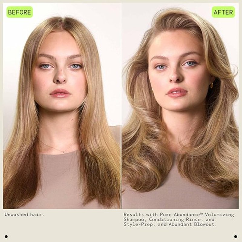 Aveda Pure Abundance Volumizing Shampoo Set - Boost Hair Volume with Conditioning Rinse & Style Prep Spray | Full Size, Floral Scented