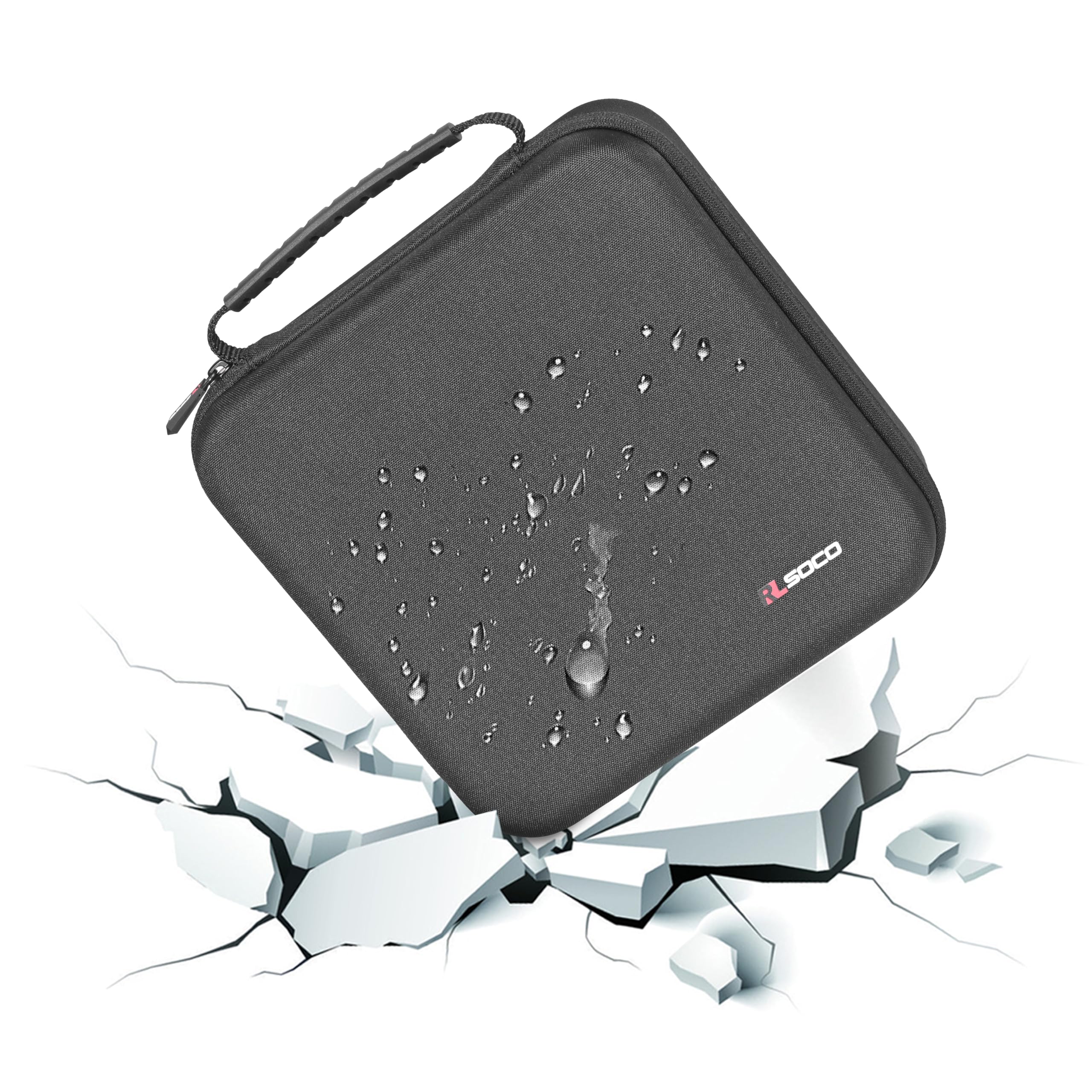 RLSOCO Carrying Case for OMRON Platinum/Gold/7 Series/10 Series/M6 Upper Arm Blood Pressure Monitor - Fits for OMRON BP5450/BP5350/BP7350/BP7450/HEM-7360-E (Case Only)