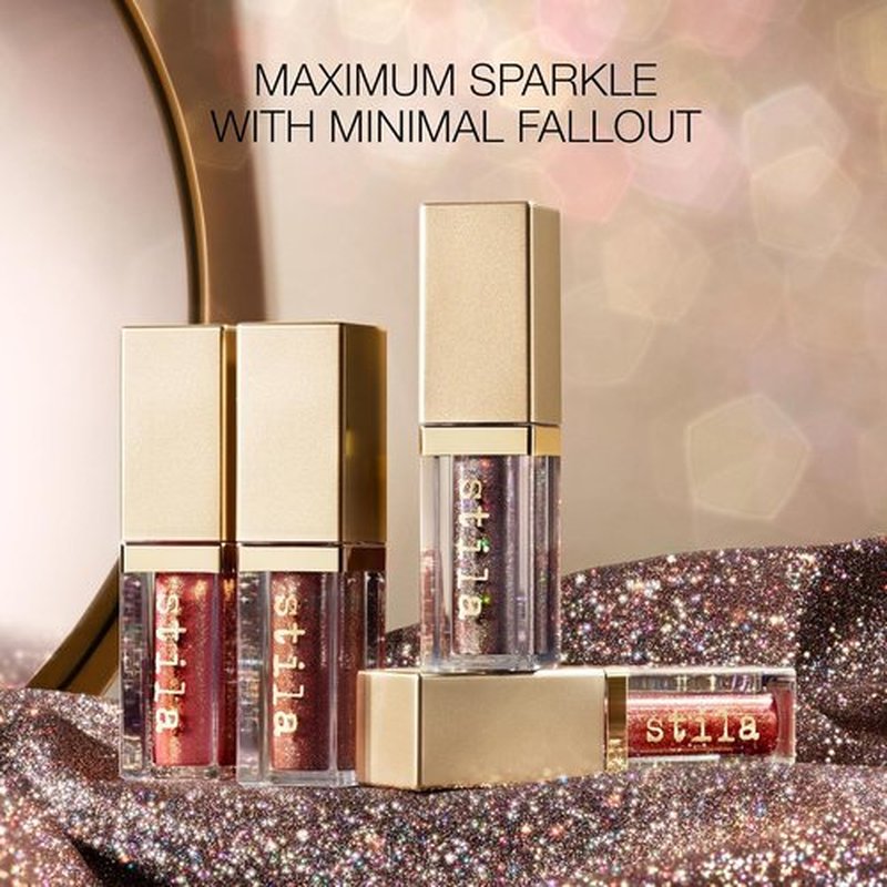 Stila Magnificent Metals Liquid Eye Shadow - Stunning Glitter Finish for All-Day Wear