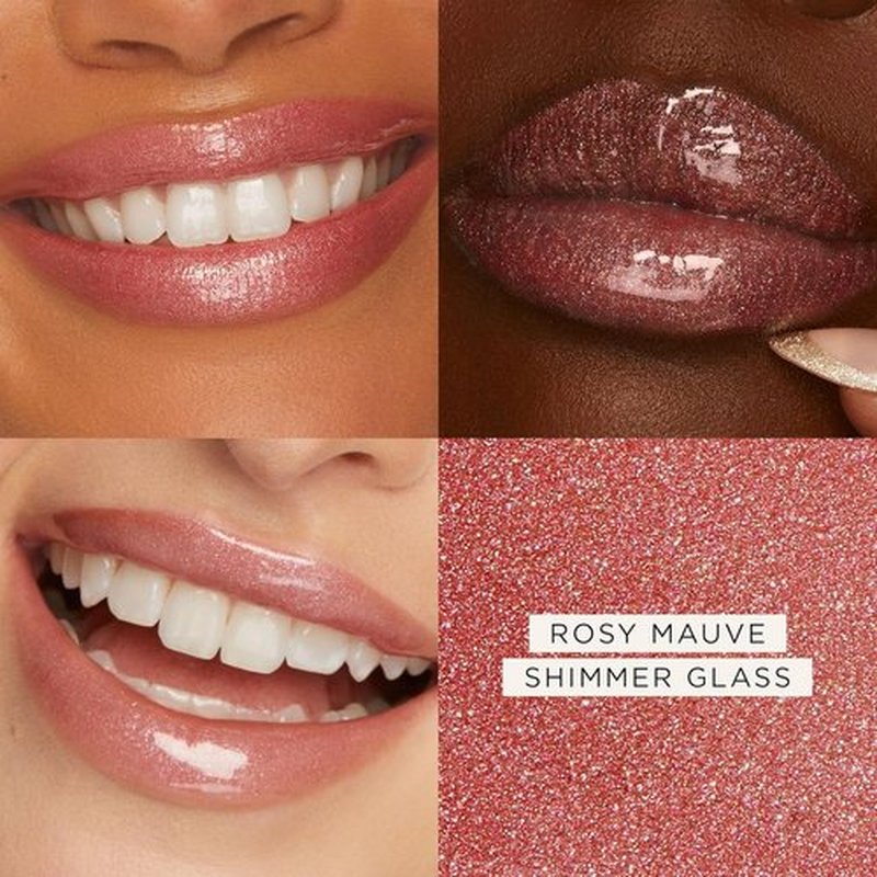 Tarte Maracuja Juicy Shimmer Glass Lip Plump - Hydrating Lip Gloss Balm with Hyaluronic Acid & Vitamin E, Vegan & Cruelty-Free