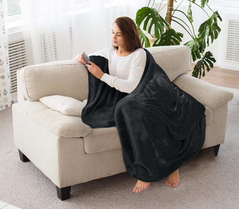 Utopia Bedding Fleece Blanket - XL Ultra Soft & Warm Throw (50x70 Inches) | Cozy All-Season Home Decor Gift