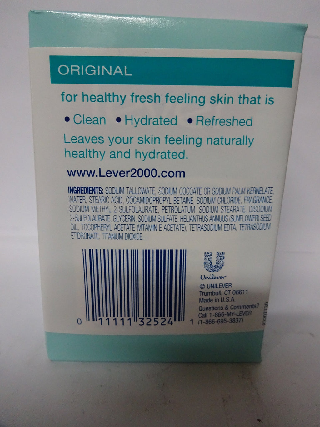 LEVER 2000 BAR Soap, Original, 4 Oz