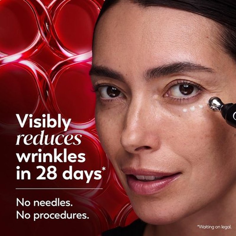 Olay Regenerist Under Eye Cream Roller - Anti-Aging Treatment for Wrinkles & Bags | Fragrance-Free, 0.7oz