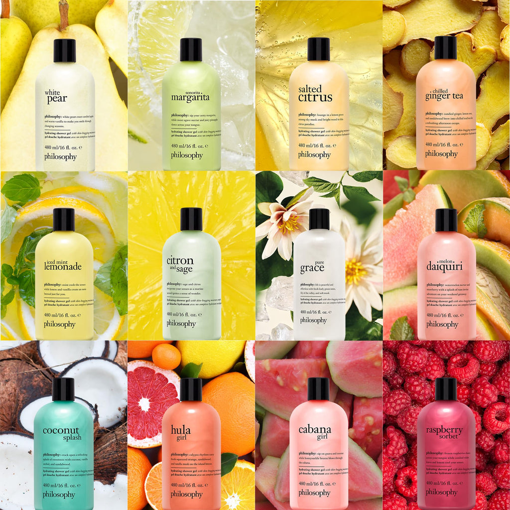 philosophy salted citrus shower gel 16 fl oz