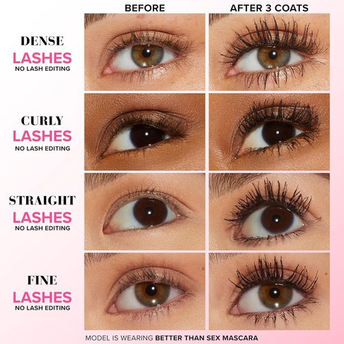 Too Faced Storybook Lashes Mascara Set - Better Than Sex & Ribbon Wrapped Mini Gift Set
