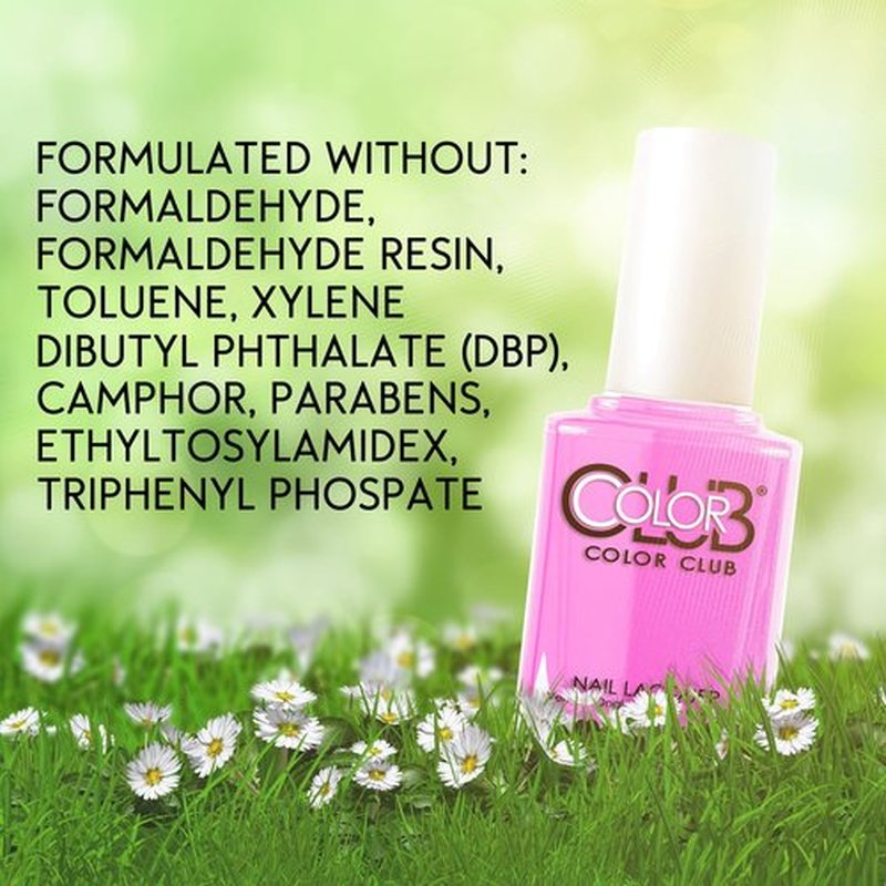 Color Club Choose Happiness Color Club Nail Lacquer .5 Fl Ounce - 15 Ml, 0.5 fluid_ounces