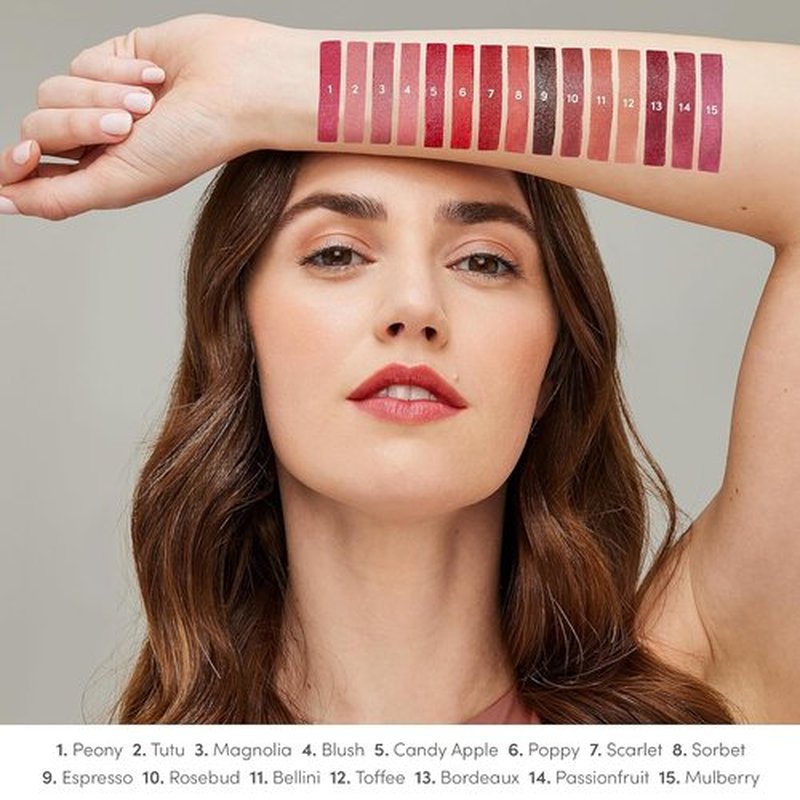 Jane Iredale ColorLuxe Hydrating Cream Lipstick - Creamy, Highly Pigmented Formula for Bold Color & Moisture | Vegan Satin Finish