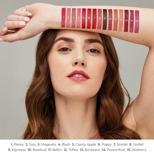 Jane Iredale ColorLuxe Hydrating Cream Lipstick, Creamy, Highly Pigmented Lip Color Delivers Weightless Moisture and Bold Payoff, Satin Finish, Vegan
