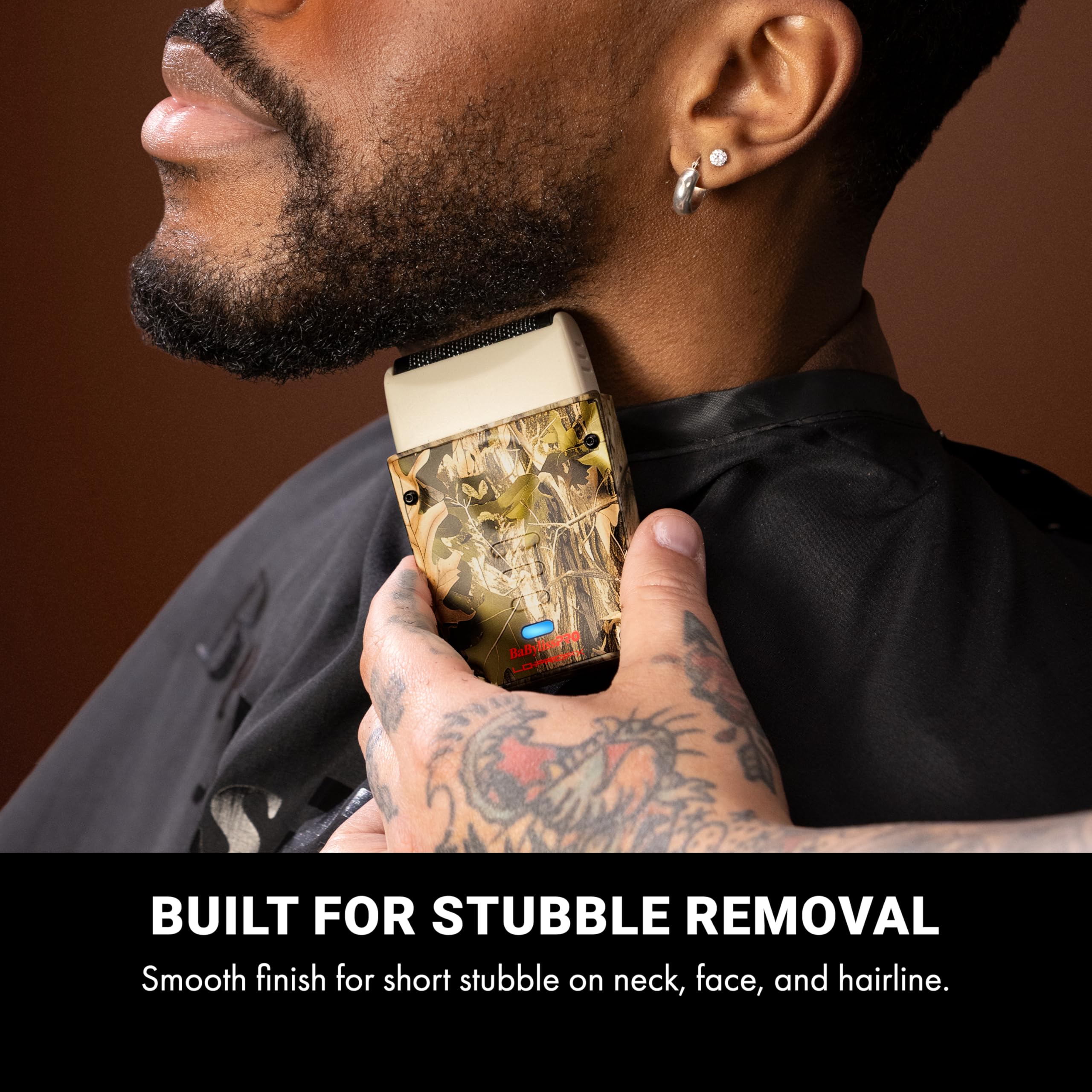 BaBylissPRO Compact LOPROFX High Performance Single Foil Shaver - Camo