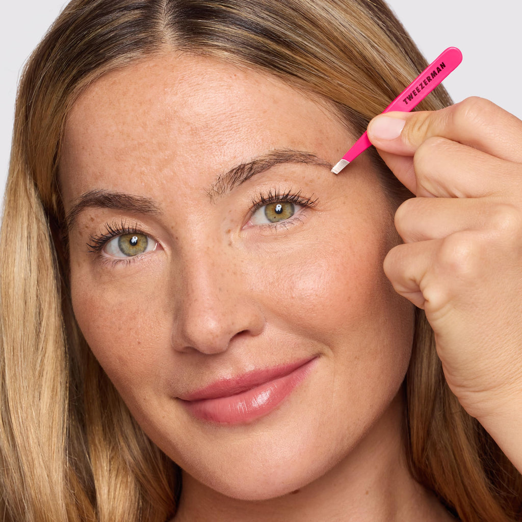 Tweezerman Mini Brow Rescue Kit Pink & Black