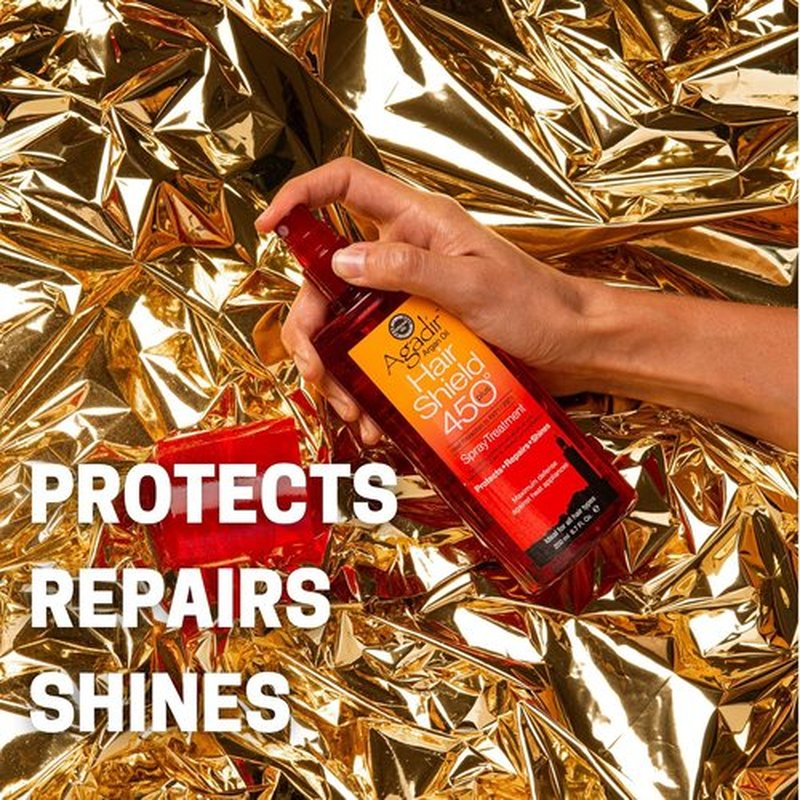 AGADIR Hair Shield 450 Spray Treatment - Protects Hair From Heat Damage | 6.7 Fl Oz