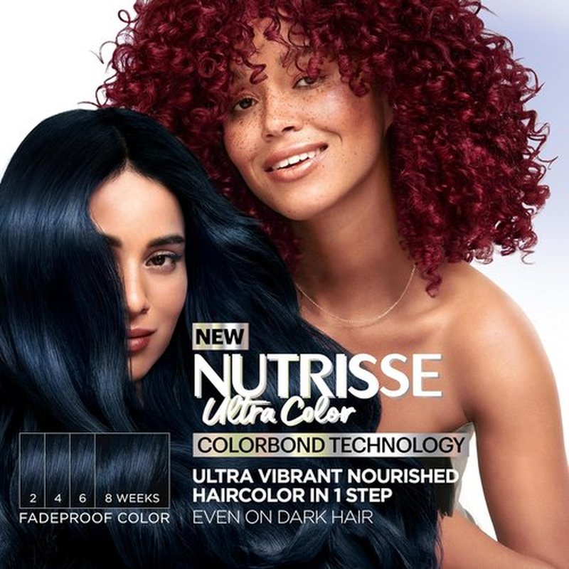 Garnier Nutrisse Ultra Color Hair Dye - Permanent, Vegan & Cruelty-Free, LB2 Ultra Light Natural Blonde
