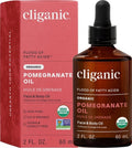 Cliganic Organic Pomegranate Seed Oil, 100% Pure (2oz) - For Face, Skin | Natural Cold Pressed Unrefined