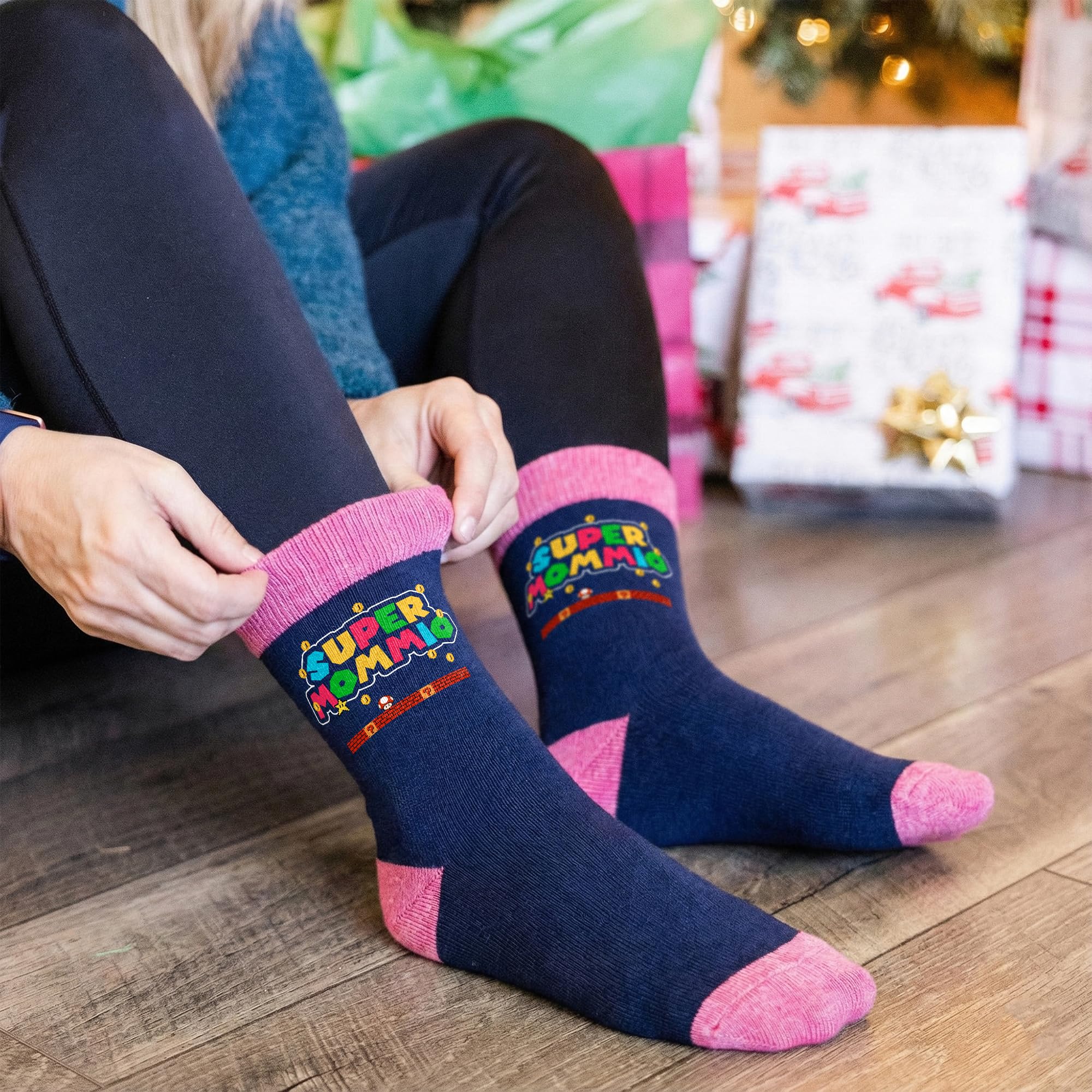 Mothers Day Gifts For Mom - Funny Mom Socks, Unique Present Ideas, Ideal Gift From Daughter Or Son, Thoughtful Day Surprises, Soft Comfortable Socks For Birthdays Or Special Occasions