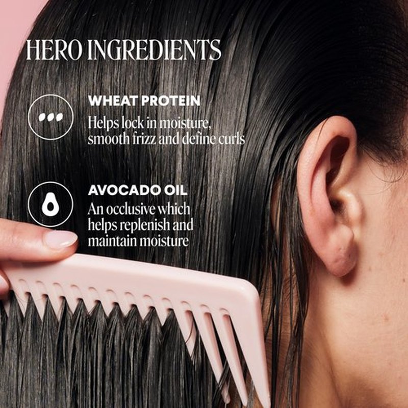 MONDAY Haircare SMOOTH Shampoo + Conditioner with Wheat Protein & Avocado Oil for Frizz-Prone Hair 90 mL (Dual Set)
