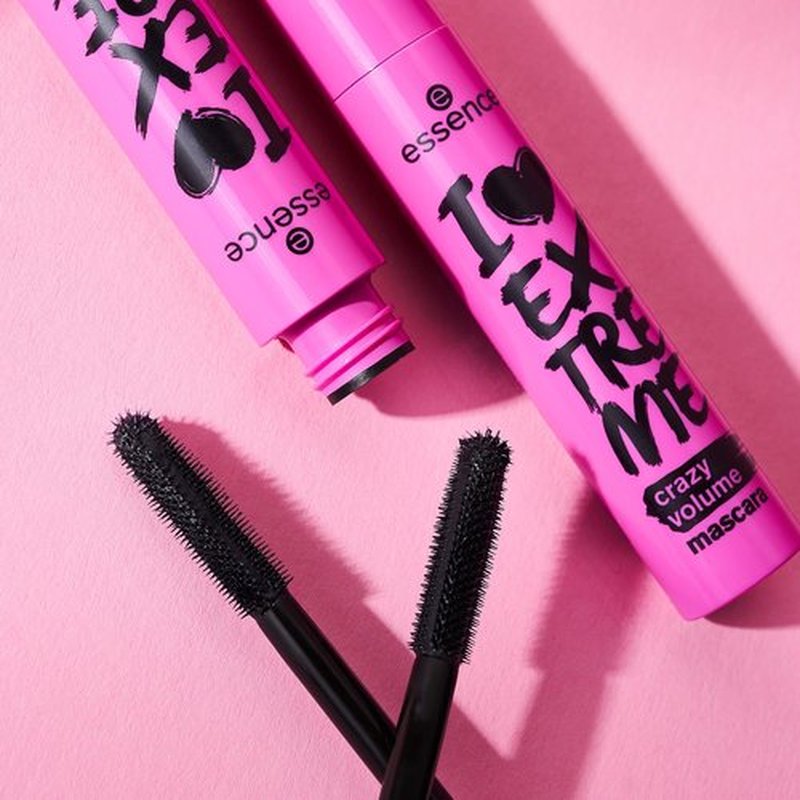 essence | I Love Extreme Crazy Volume Mascara (Pack of 3) | Vegan & Cruelty Free | Free From Parabens-Fragrance, Alcohol & Microplastic Particles