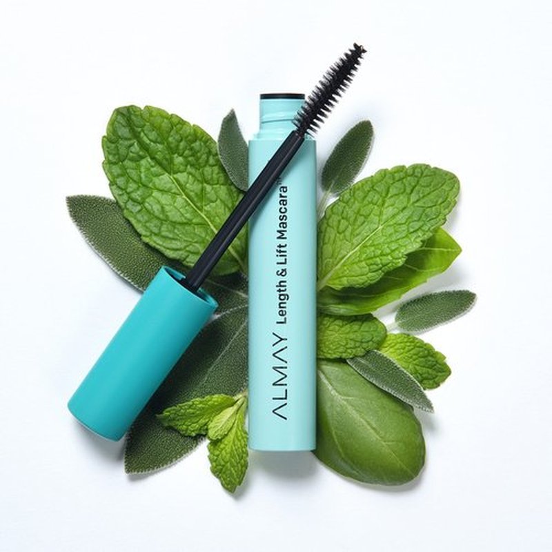 Almay Lenghthening Mascara,Volume & Lift, Eye Makeup, Hypoallergenic and-Fragrance Free, 020 Black Noir, 0.24 Fl Oz (Pack of 2)