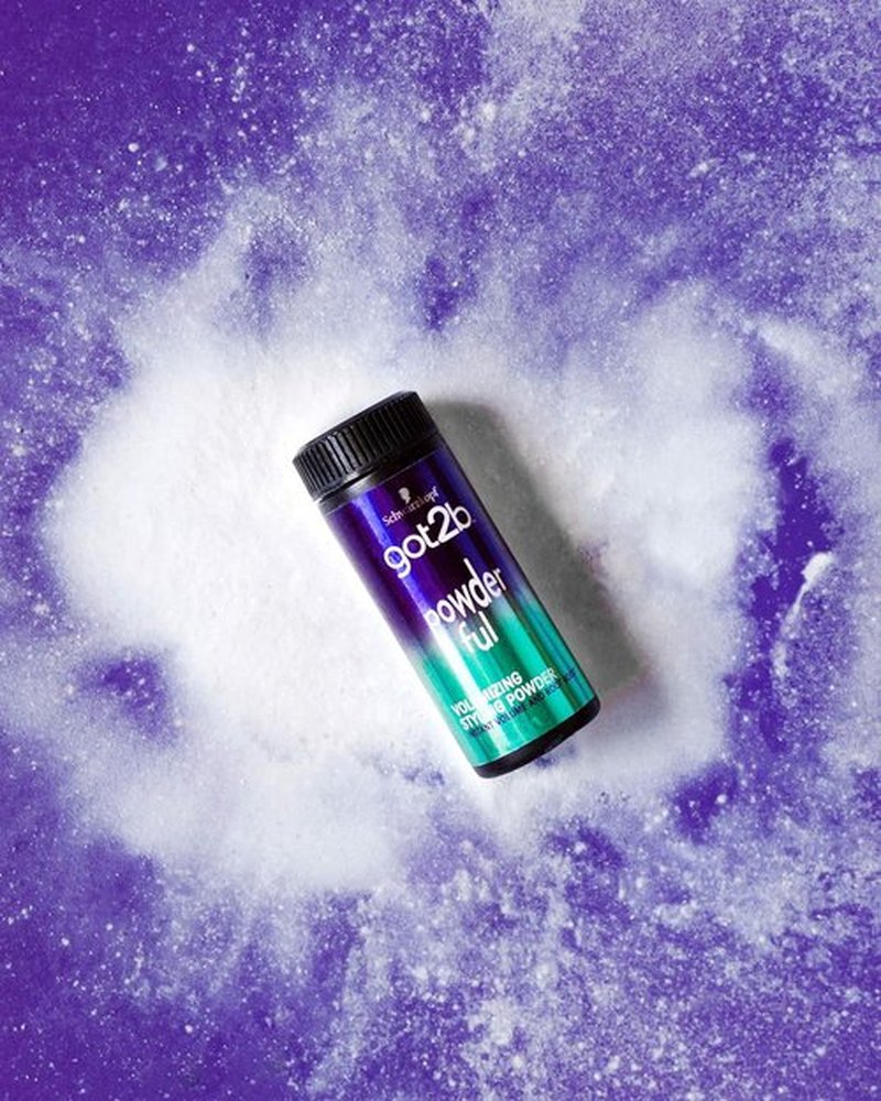 Schwarzkopf Got2B Powder'ful Unisex Hair Styling Powder - Instant Volume & Root Boost, Vegan, 10g