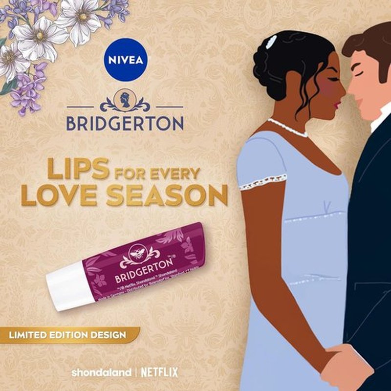 NIVEA Blackberry Pie Lip Balm - Nourishing Tinted Moisture & Repair | Limited Edition 0.17 Oz Stick