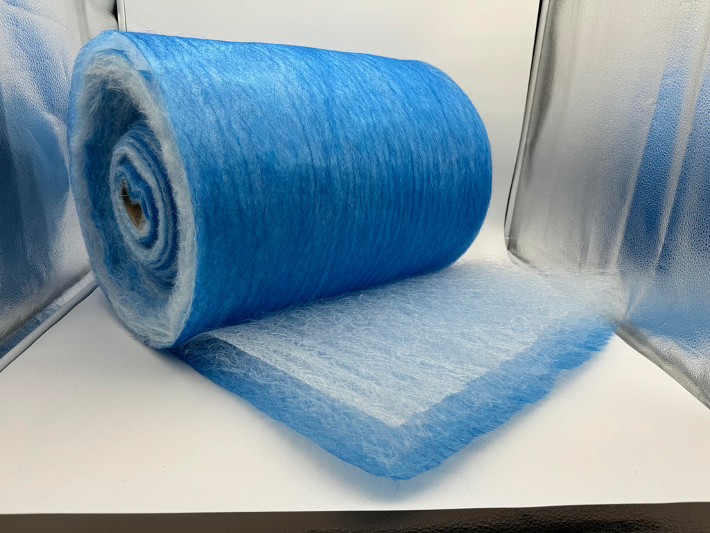 wioboy Paint Booth Exhaust Filter Roll (36" x 200ft), Spray Booth Filter, Fiberglass Paint Arrestor for Air Filter System(18 Gram)