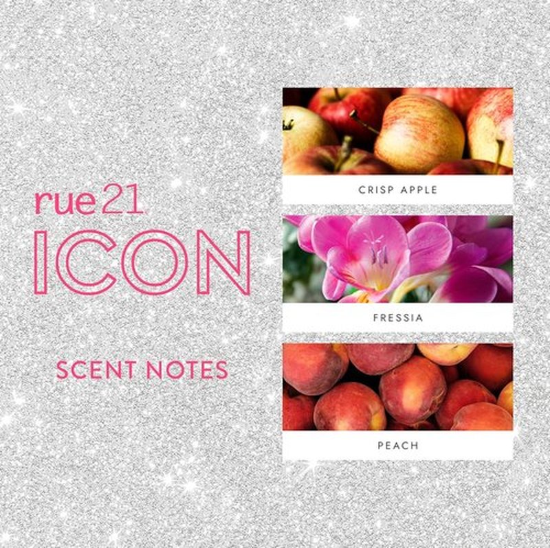 Rue 21 Icon Eau De Parfum Women's Perfume Spray - Captivating Fragrance | 1.7 fl oz (50 ml)