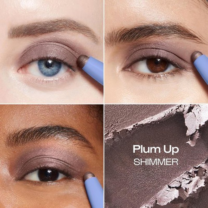 ALLEYOOP 11th Hour Waterproof Cream Eyeshadow Stick - Long-Lasting Smudge-Proof Eye Shadow & Eyeliner, Smoky Amethyst Shimmer