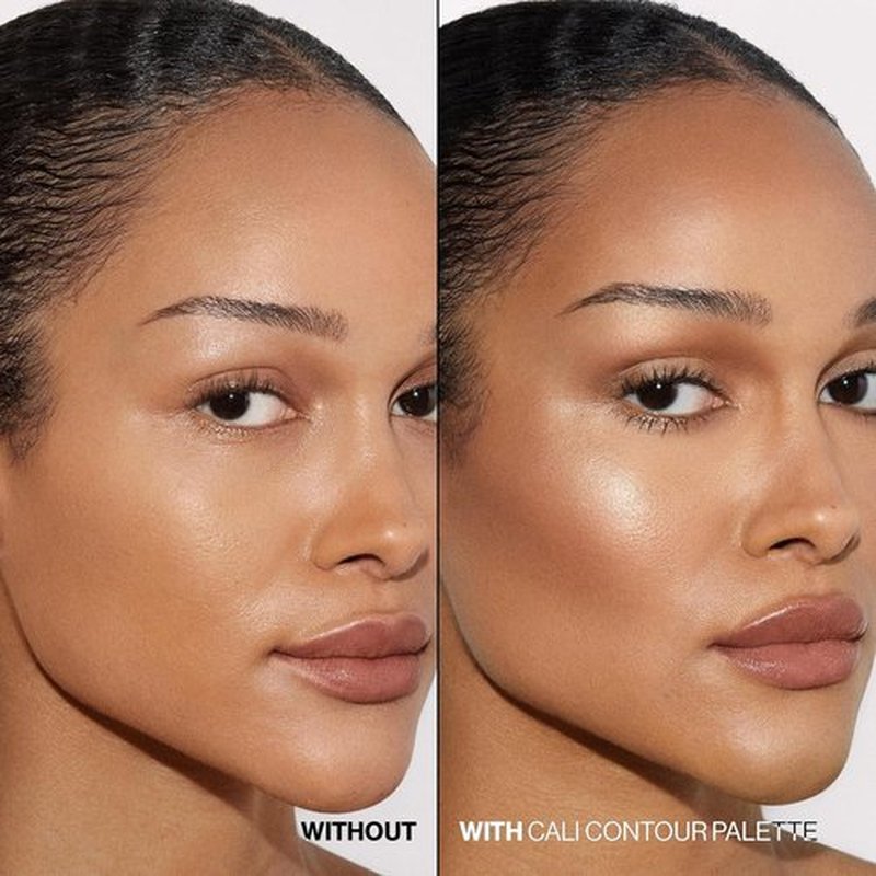 Smashbox The Cali Contour Palette - Six-Shade Contour Kit with Highlighter, Bronzer & Blush for Dimension + Glow
