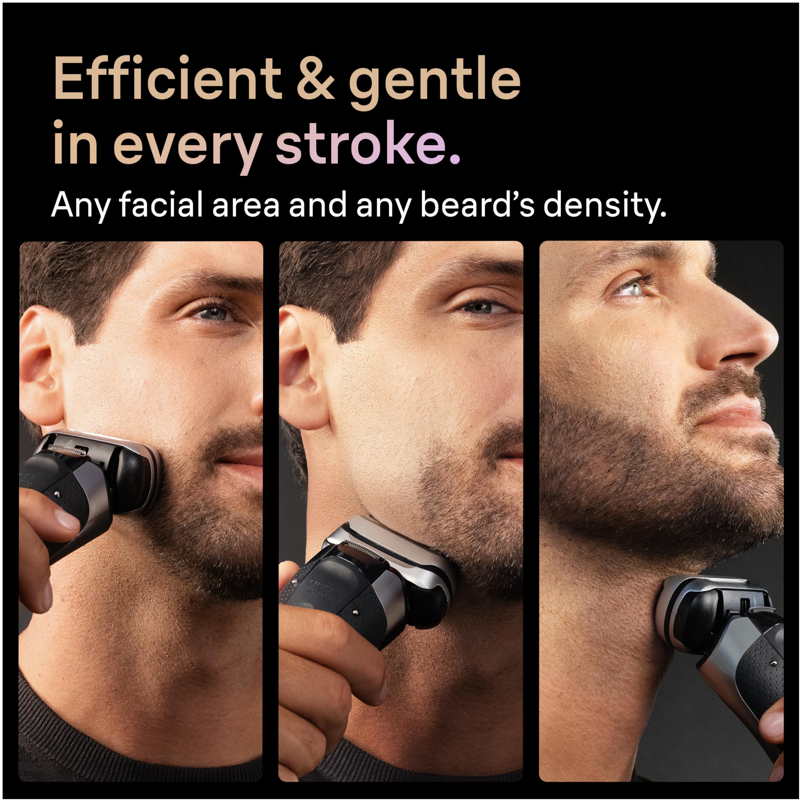 Braun Series 9 PRO+ Electric Shaver for Men, Wet & Dry Foil Razor, 6-in-1 SmartCare Clean & Charge Center, Built-in Precision ProTrimmer, Travel Case, Silver 9667cc