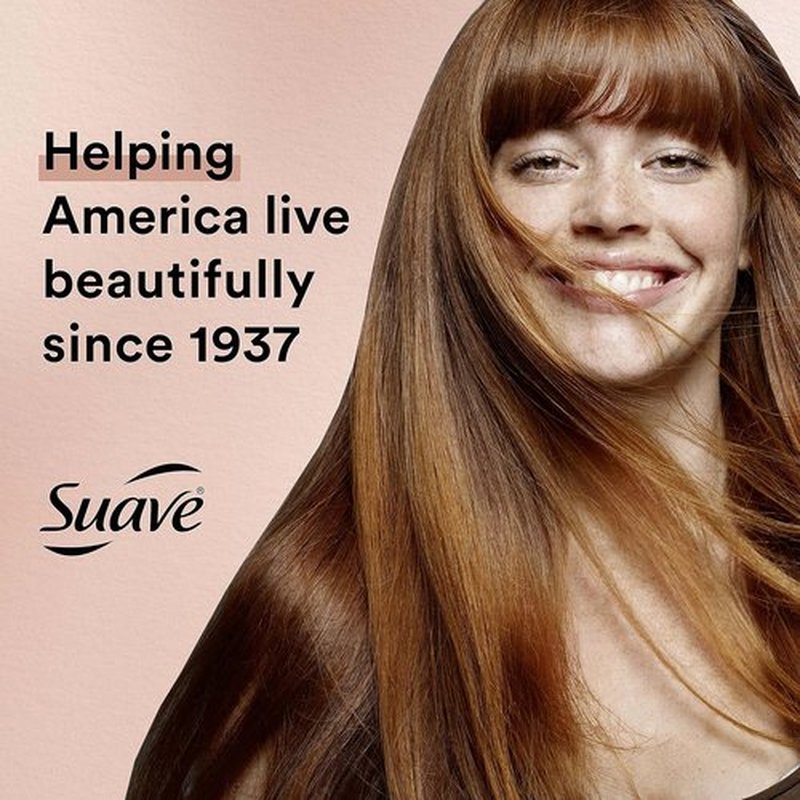 Suave Professionals Smoothing Shampoo - Keratin Infusion for Dry Hair | 48-Hour Frizz Control, 28 oz (Pack of 4)