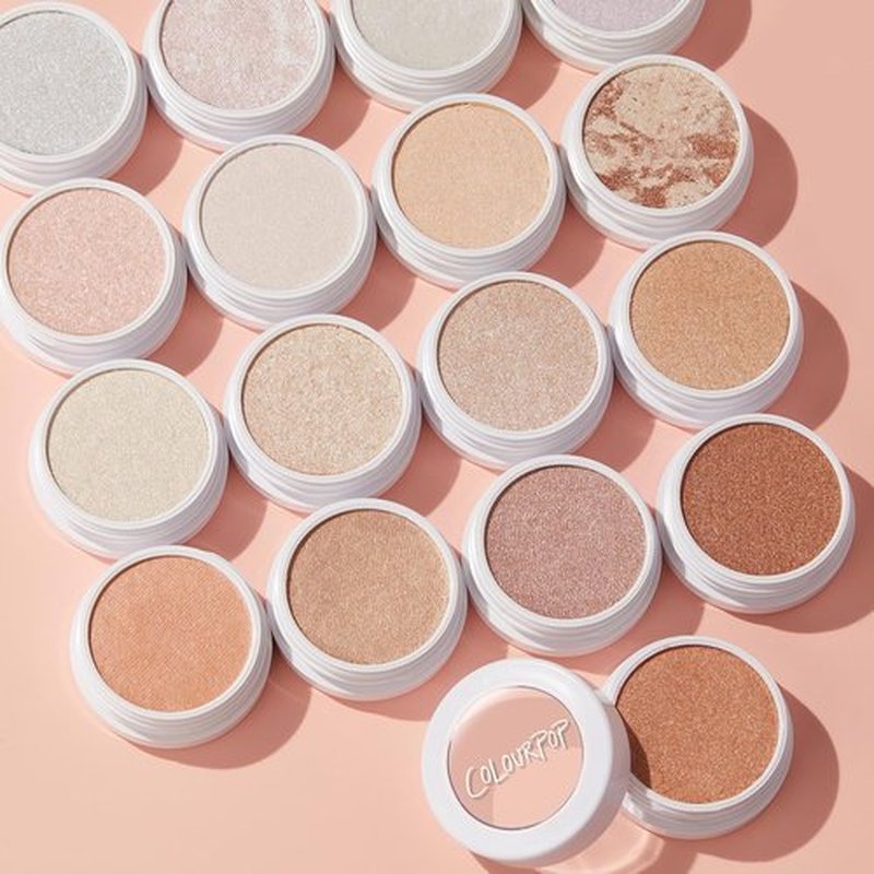 ColourPop Super Shock Highlighter - High-Pigment Crème-Powder Makeup for Radiant Glow - Candy Floss (0.15 oz)
