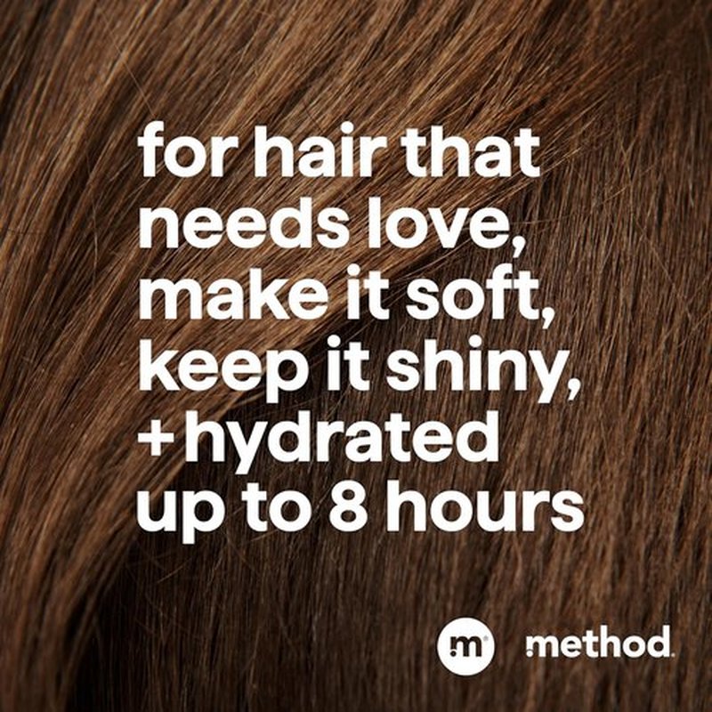 Method Moisturizing Shampoo - Hydrates & Revives Dry Hair, Safe for Color-Treated - 14 oz