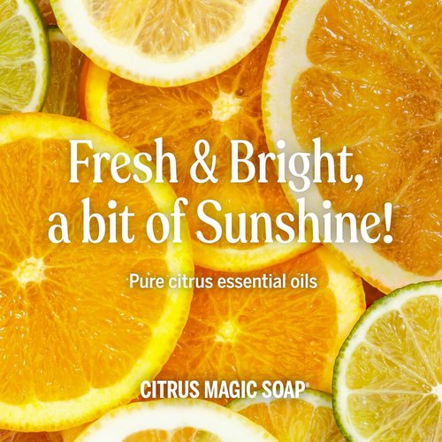 Dr. Bronner's Magic Soap - Pure-Castile Liquid Refill (Citrus, 32 oz, 2-Pack) | Organic, Vegan & Multi-Purpose