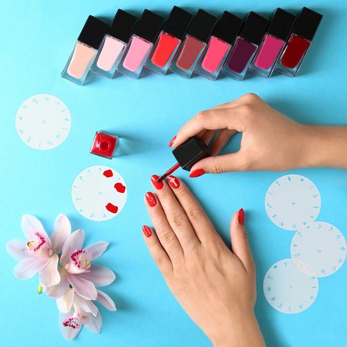 Custom Body Art Airbrush Nail Stencils - Nail Art Stencils Series #1: 260 Unique Designs from 20 Individual Templates