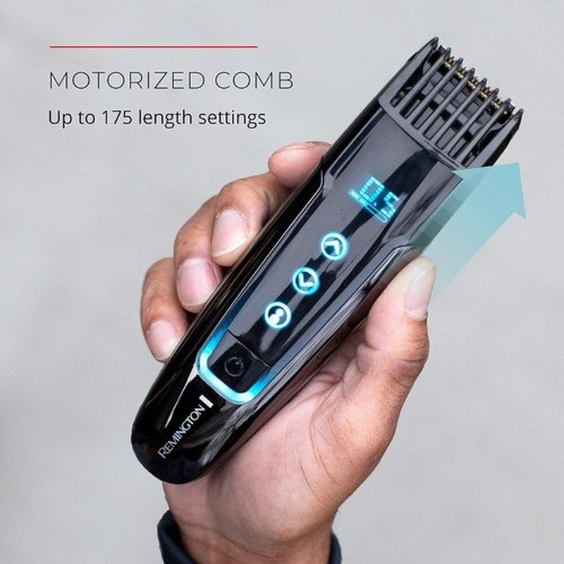Remington MB4700 Smart Beard Trimmer - Digital Touch Screen & Memory Settings | Rechargeable Cordless Use