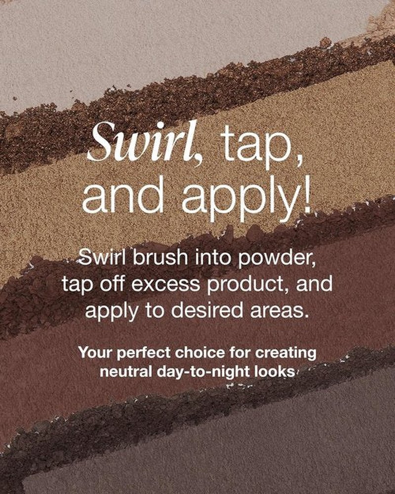 Mineral Fusion Eyeshadow Palette - Vegan Eye Makeup with Matte, Satin & Shimmer Finishes | Natural Lightweight Formula (Coffee Break)