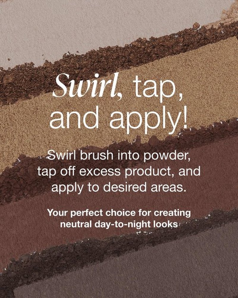 Mineral Fusion Eyeshadow Palette | Vegan Eye Makeup with Matte, Satin, and Shimmer Finishes | Natural, Lightweight Formula (Coffee Break)