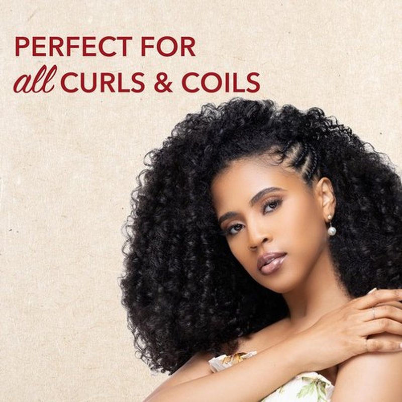 Creme of Nature Mango & Shea Butter Shampoo - Ultra-Moisturizing Cleanser for Curly Hair, 12 oz