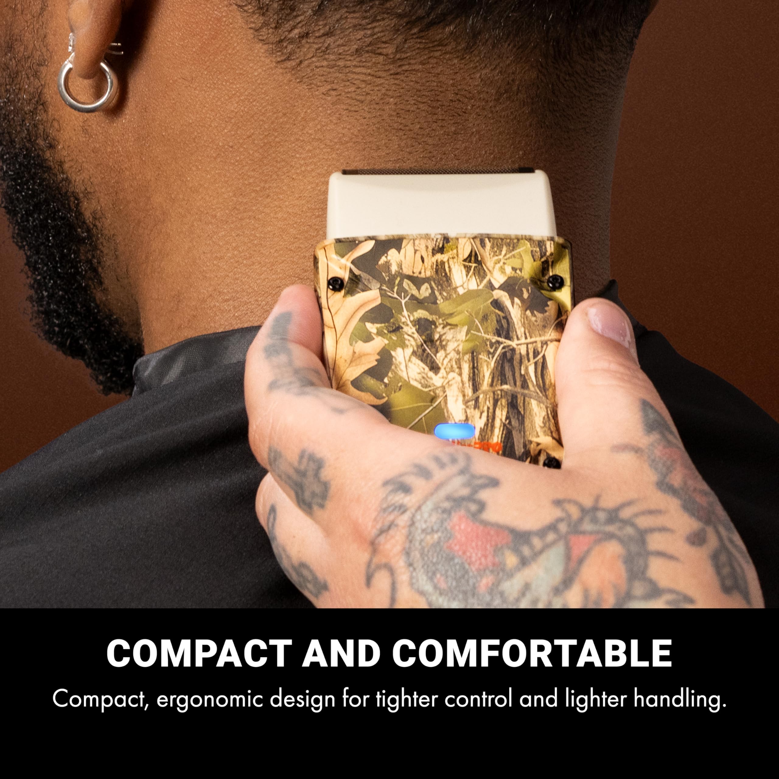 BaBylissPRO Compact LOPROFX High Performance Single Foil Shaver - Camo
