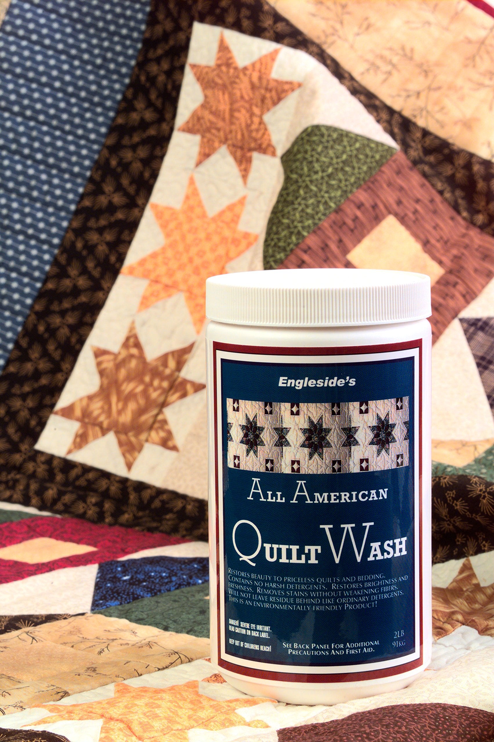 All American Quilt Wash, Unscented Vintage and New Quilt Specialty Cleaner, 32 Ounces