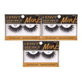 i-ENVY Luxury Mink Collection False Eyelashes 100% Real Mink Glamorous Eye Look Lashes Maximum Fluffiness 3D Multi-Curl Angle (3 Pack)