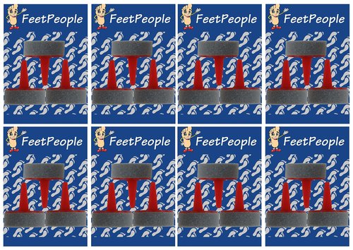 FeetPeople Foam Polish Applicators, 12 Pack