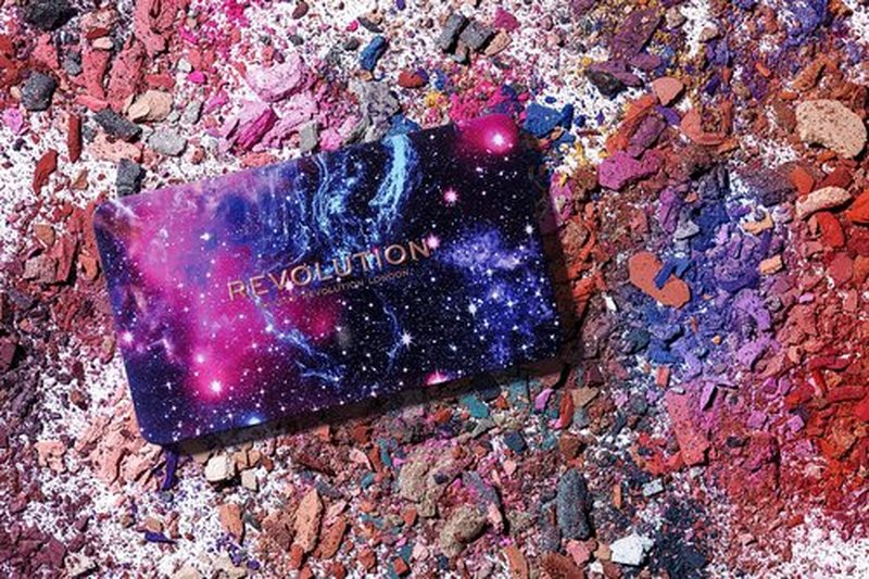 Makeup Revolution Forever Flawless Eyeshadow Palette, Constellation, Matte & Shimmer Shades, 18 Shadows, Cruelty-Free, 0.52 Oz