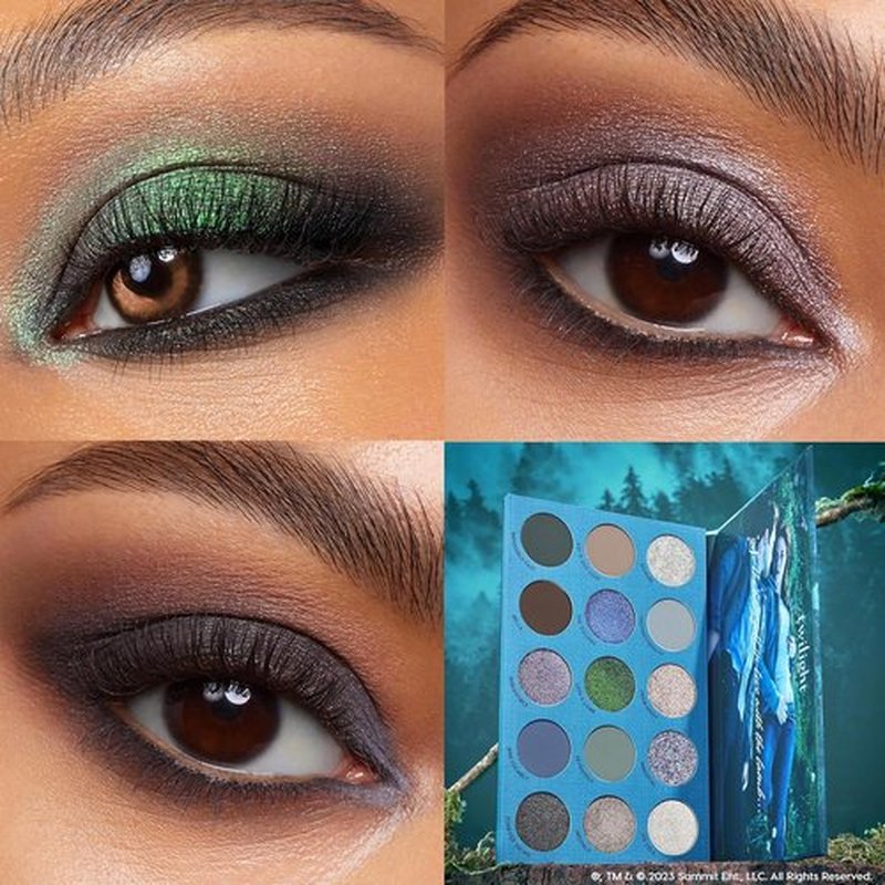 ColourPop Twilight Eyeshadow Palette - Limited Edition High-Pigment Eye Makeup with Metallic & Matte Finishes (0.3 oz)