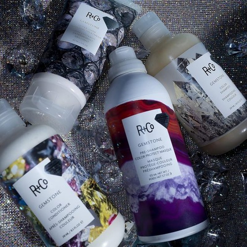 R+Co Gemstone Pre-Shampoo Masque - Preserve Vibrant Hair Color & Hydration | Vegan & Cruelty-Free | 5.75 Oz