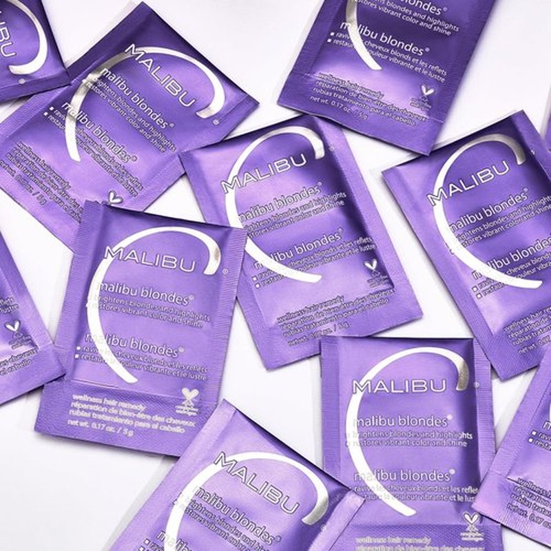 Malibu C Blondes Wellness Remedy - Restore Vibrance & Shine for Bleached or Highlighted Blonde Hair with Vitamin C