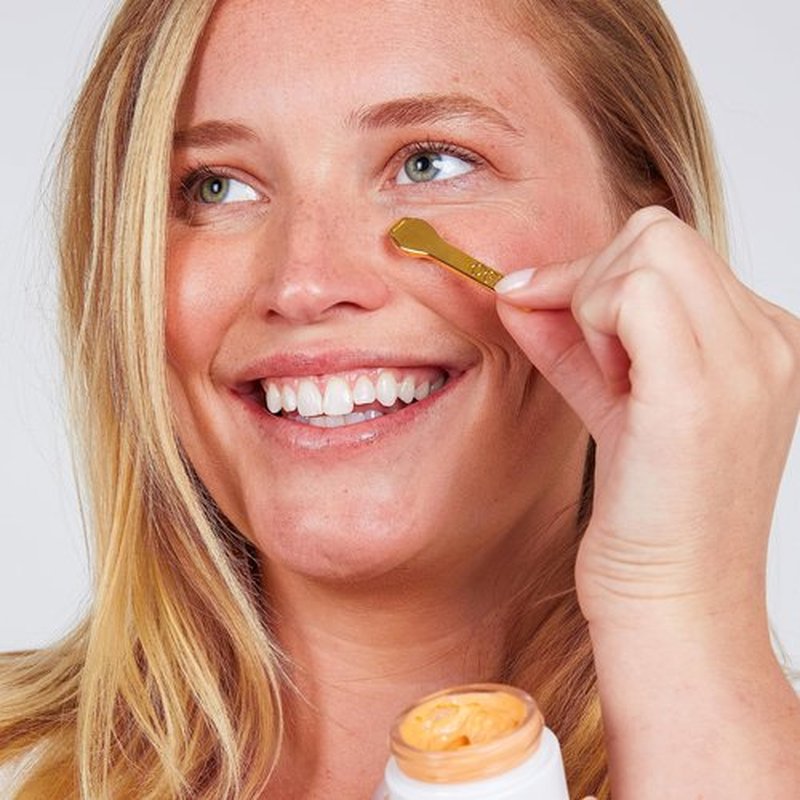 Ogee Botanical Eye Balm - Certified Organic Brightening Eye Cream for Dark Circles and Puffinesss - Made with Natural Retinol Alternative & Hyaluronic Acid